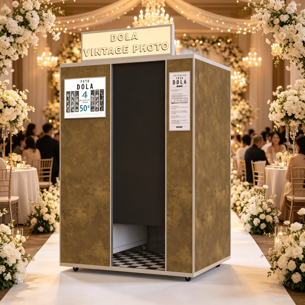 Wooden Photo Booth