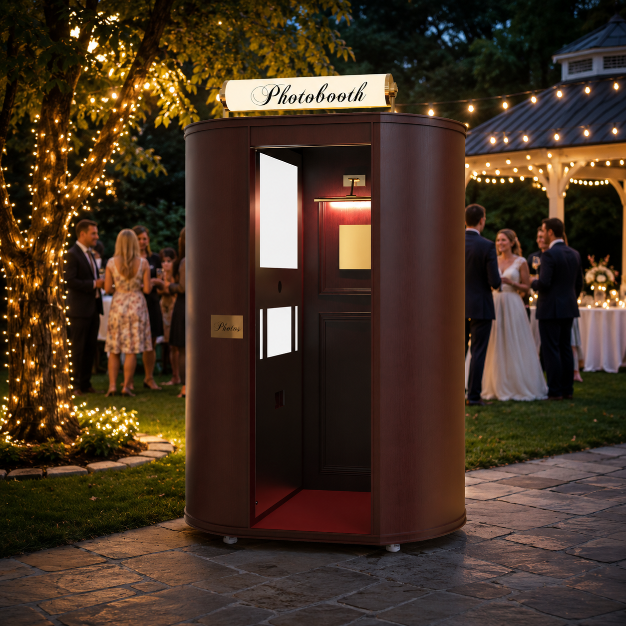 Wooden Photo Booth