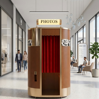 Wooden Photo Booth