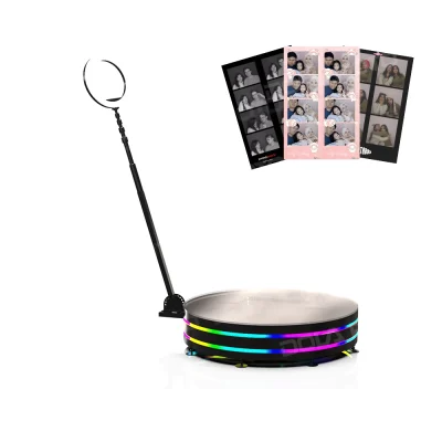 DOLA_FOTO_360_Photo_Booth_Immersive_Panoramic_Capture_With_Motorized_Turntable_For_B2B_Event_Activation_And_Social_Media_Content_Generation