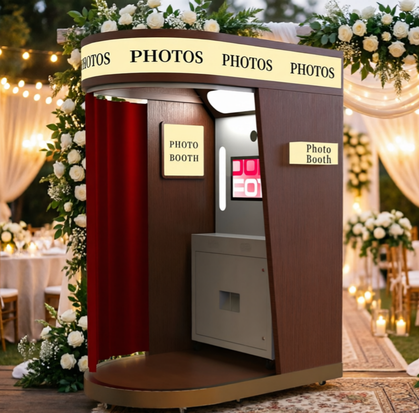 Wooden Photo Booth
