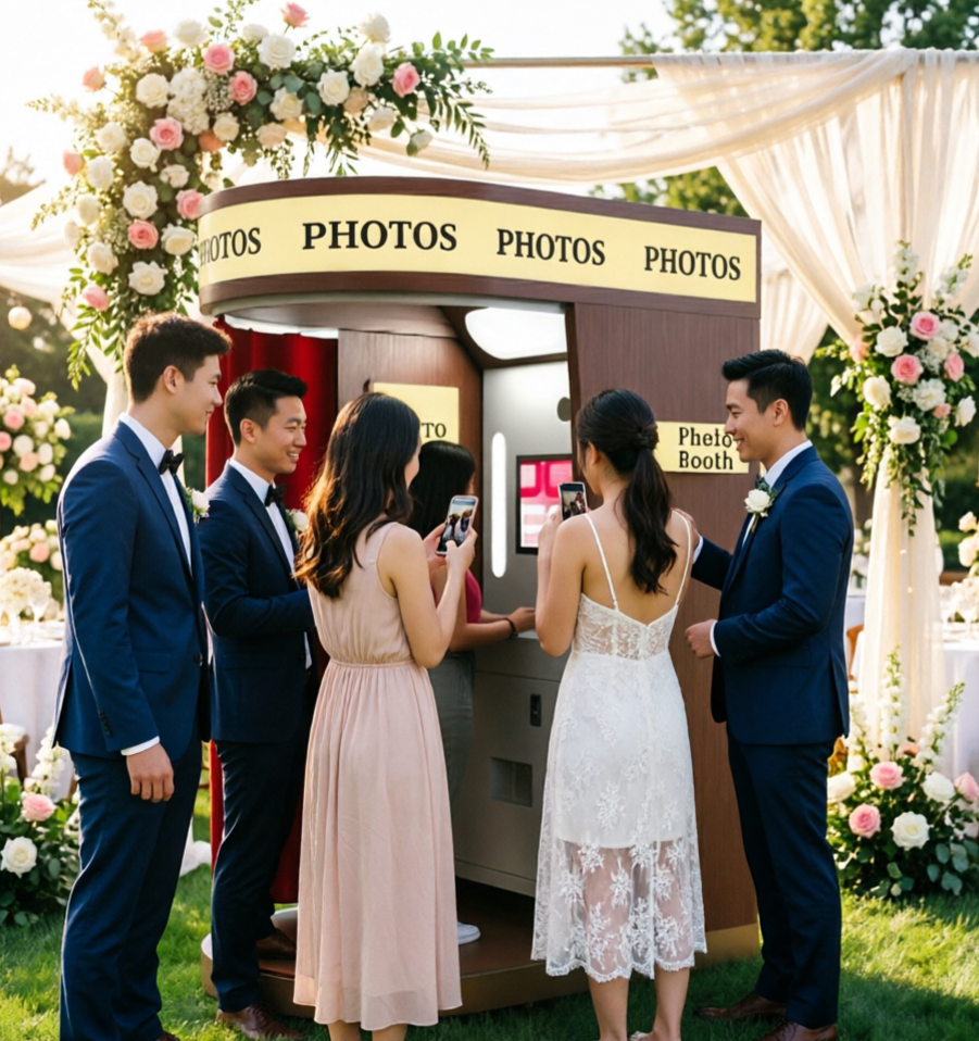 Wooden Photo Booth