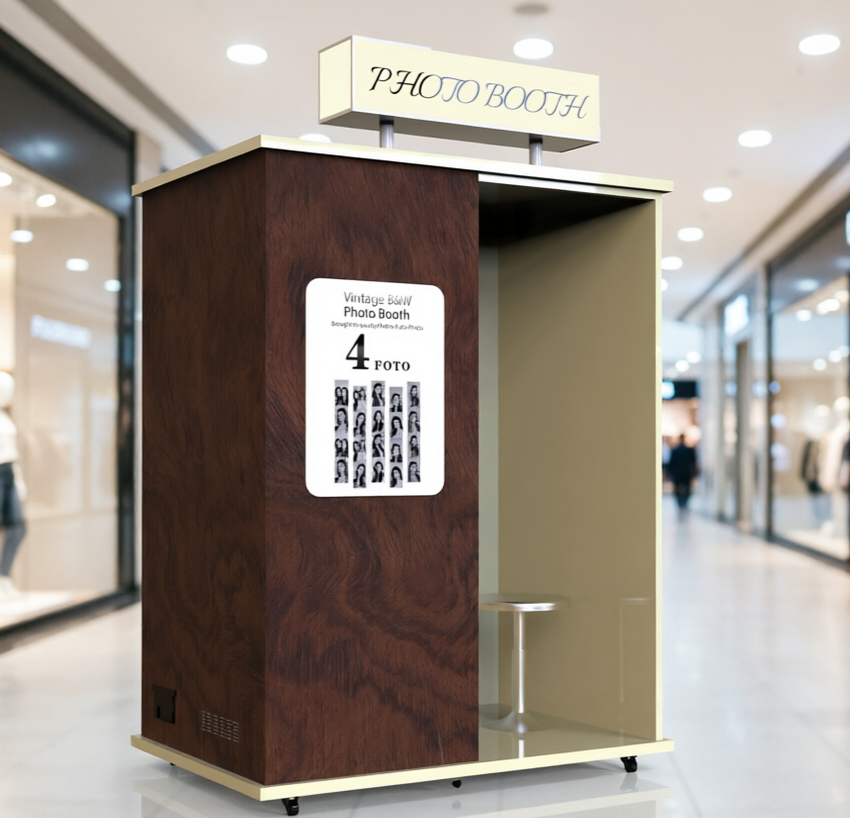 Wooden Photo Booth