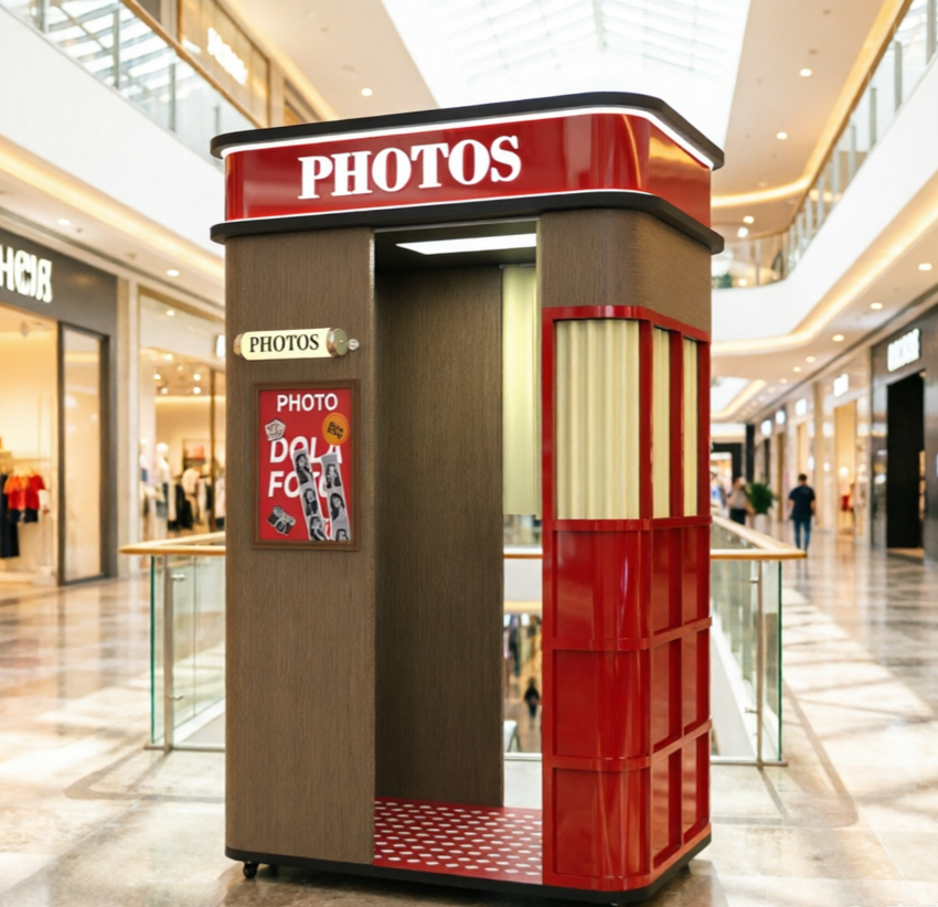 Wooden Photo Booth